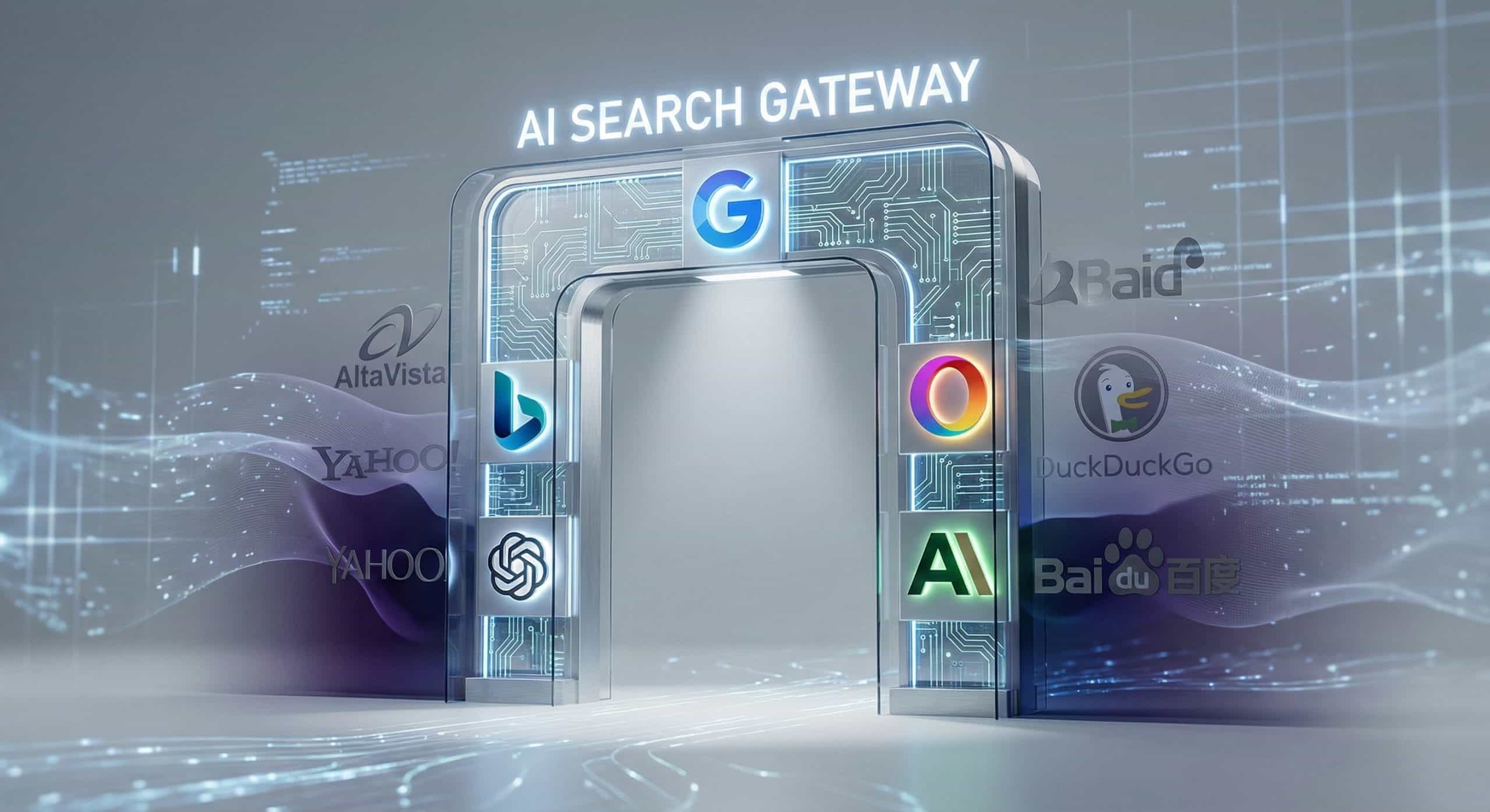 'AI search selection gate showing which brands get chosen by AI systems